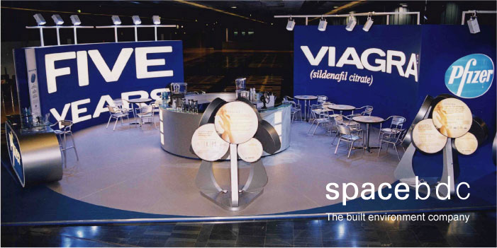 Space Bdc example of ehibtion stands